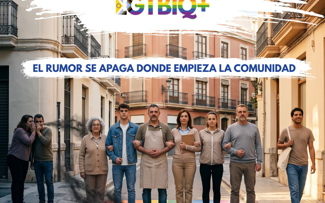 Lanzamos la Red de Agentes Antirumores LGTBIQ+ de la Comunitat Valenciana.